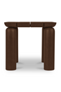 Modern European furniture - Brown Teak Outdoor Side Table - www.oroa.com