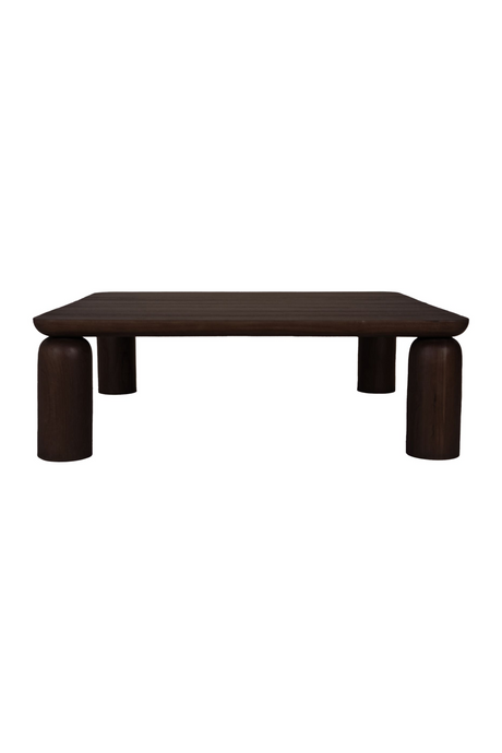 Modern or European furniture - Brown Teak Outdoor Coffee Table - link to oroa.com