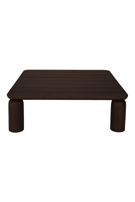 Modern or European furniture - Brown Teak Outdoor Coffee Table - link to oroa.com