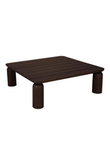 Modern or European furniture - Brown Teak Outdoor Coffee Table - link to oroa.com