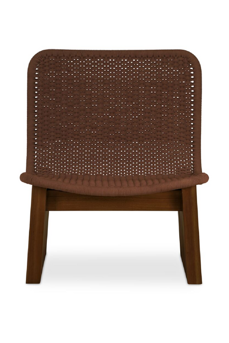 Modern European furniture - Handwoven Hyacinth Outdoor Accent Chair - www.oroa.com