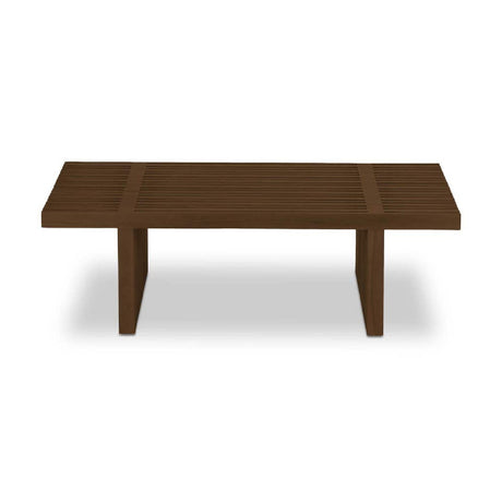 Modern European furniture - Solid Teak Outdoor Coffee Table - www.oroa.com