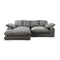 Modern European furniture - Corduroy Sectional Sofa - www.oroa.com