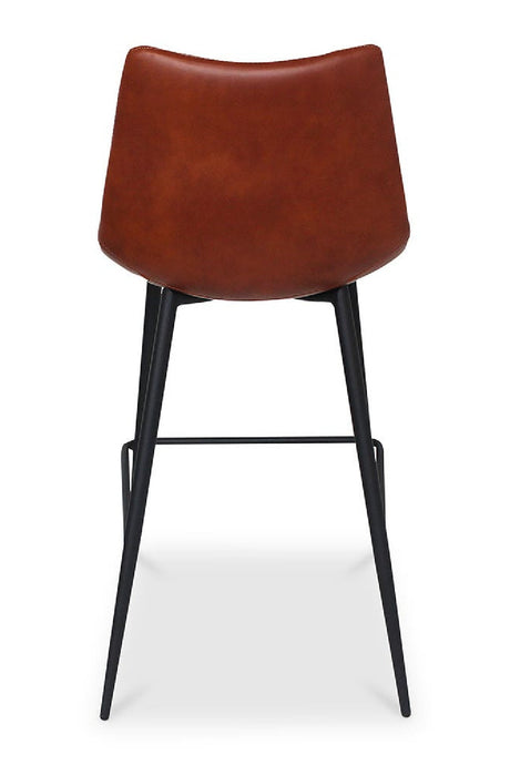 Modern European furniture - Vertical Stitched Counter Stools (2) - www.oroa.com