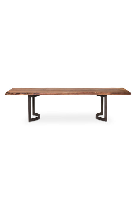 Modern European furniture - Solid Acacia Wood Dining Table - www.oroa.com