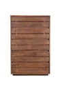 Modern European furniture - Solid Acacia 5-Drawer Chest - www.oroa.com