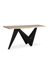 Sculptural Iron Base Console Table | Novi Living Bird | Oroa.com