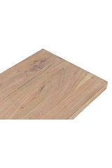 Modern European furniture - Whitewashed Acacia Wood Bench - www.oroa.com