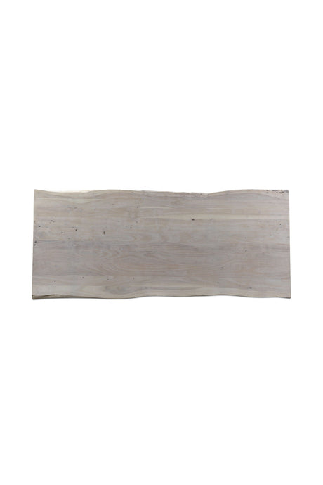 Modern European furniture - Whitewashed Acacia Dining Table - www.oroa.com