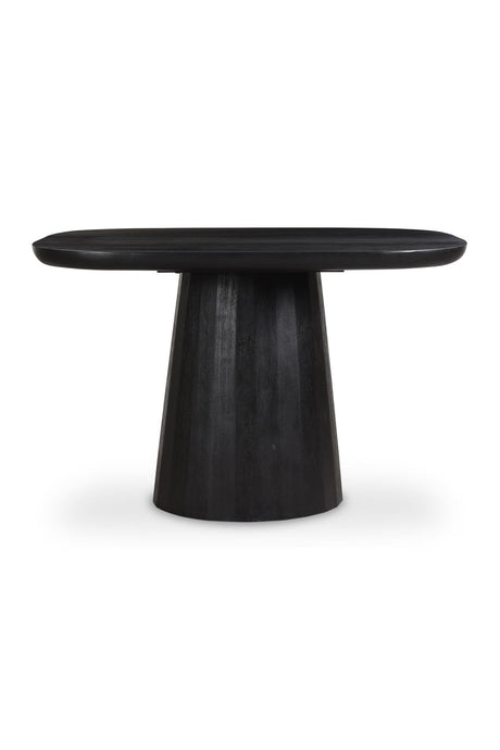 Modern European furniture - Black Acacia Dining Table - www.oroa.com