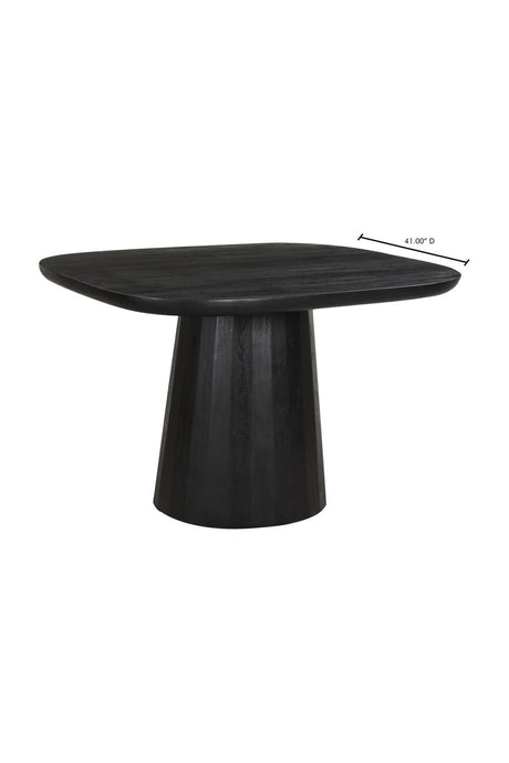 Modern European furniture - Black Acacia Dining Table - www.oroa.com