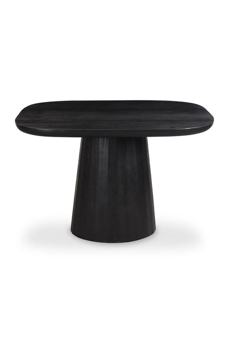 Modern European furniture - Black Acacia Dining Table - www.oroa.com