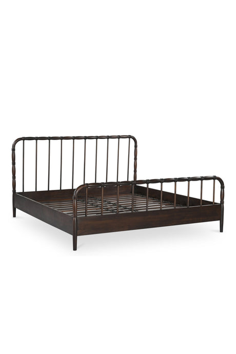 Modern European furniture - Acacia Wood Bed - www.oroa.com