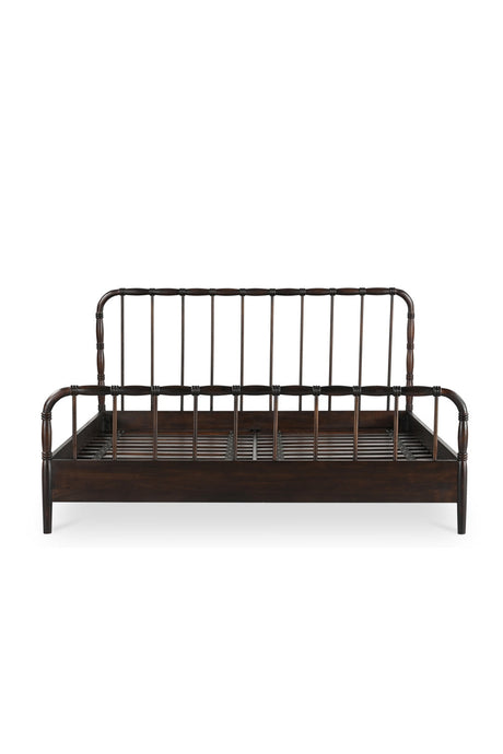 Modern European furniture - Acacia Wood Bed - www.oroa.com