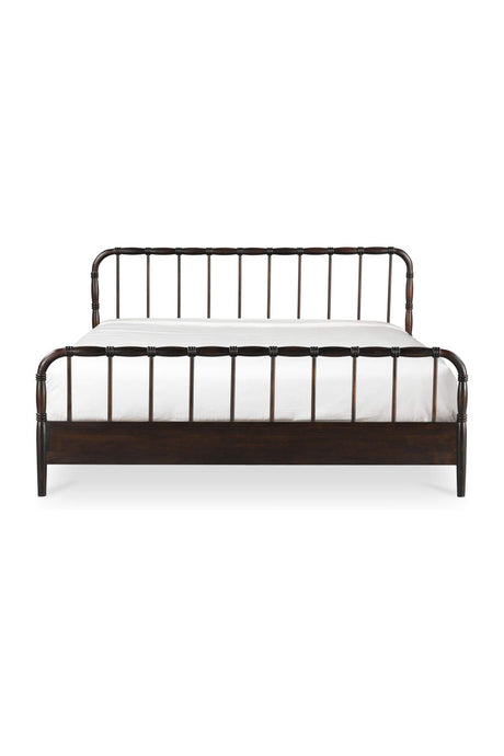 Modern European furniture - Acacia Wood Bed - www.oroa.com