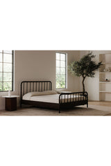 Modern European furniture - Acacia Wood Bed - www.oroa.com