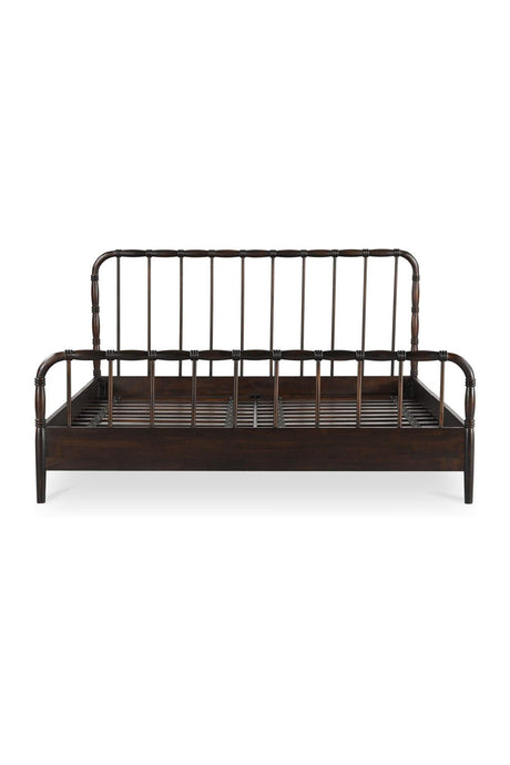 Modern European furniture - Acacia Wood Bed - www.oroa.com