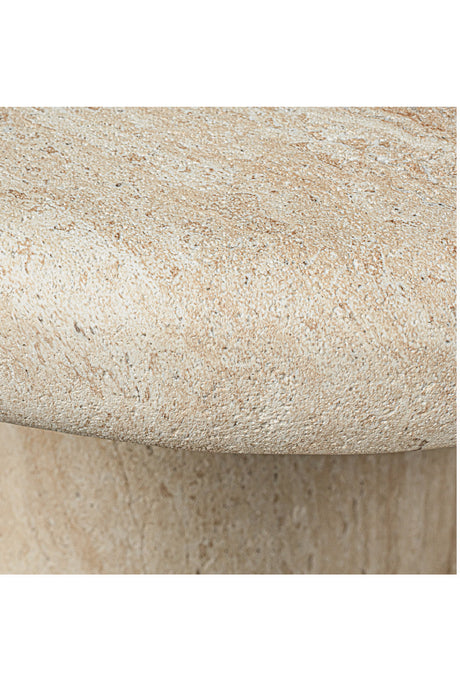 Modern European furniture - Beige Concrete Outdoor Dining Table - www.oroa.com