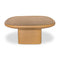 Modern European furniture - Oval Concrete Outdoor Coffee Table - www.oroa.com