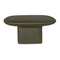 Modern European furniture - Oval Concrete Outdoor Coffee Table - www.oroa.com