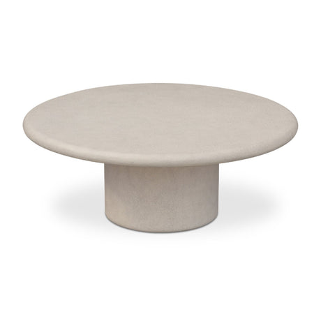 Modern European furniture - Outdoor Concrete Coffee Table - www.oroa.com