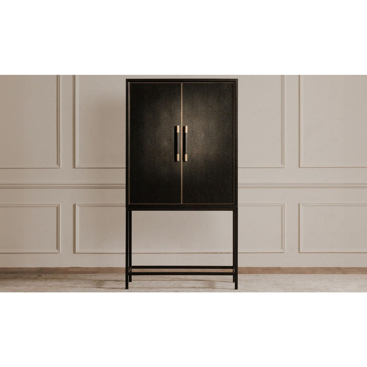Modern European furniture - Solid Oak Bar Cabinet - www.oroa.com