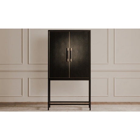 Modern European furniture - Solid Oak Bar Cabinet - www.oroa.com