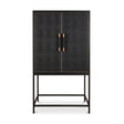 Modern European furniture - Solid Oak Bar Cabinet - www.oroa.com