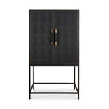 Modern European furniture - Solid Oak Bar Cabinet - www.oroa.com