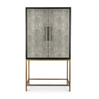 Modern European furniture - Solid Oak Bar Cabinet - www.oroa.com