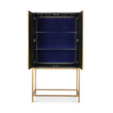 Modern European furniture - Solid Oak Bar Cabinet - www.oroa.com