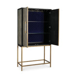 Modern European furniture - Solid Oak Bar Cabinet - www.oroa.com