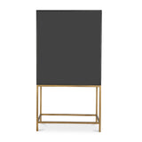 Modern European furniture - Solid Oak Bar Cabinet - www.oroa.com