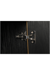 Modern European furniture - Vegan Leather 4-Door Sideboard - www.oroa.com