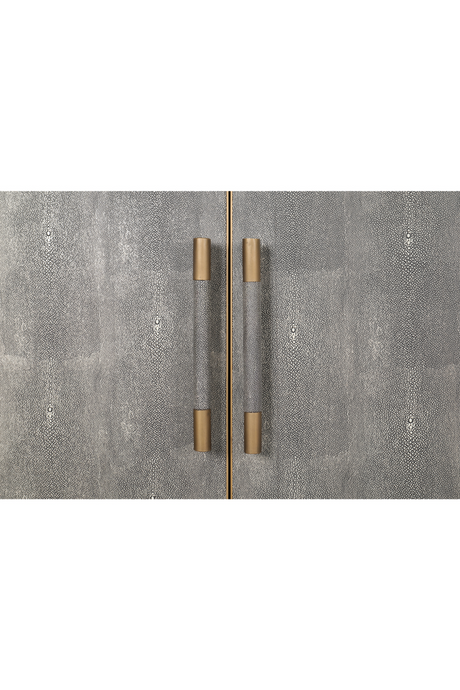 Modern European furniture - Vegan Leather 4-Door Sideboard - www.oroa.com