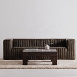 Modern European furniture - minimalist white curved sofa - www.oroa.com