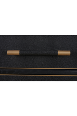 Modern European furniture - Vegan Leather 4-Door Sideboard - www.oroa.com