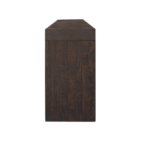 Modern European furniture - Rustic Oak Console Table - www.oroa.com