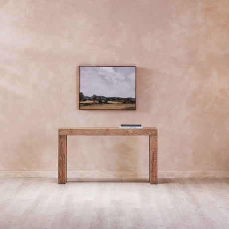 Modern European furniture - Rustic Oak Console Table - www.oroa.com