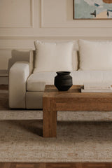 Modern European furniture - Aged Oak Coffee Table - www.oroa.com