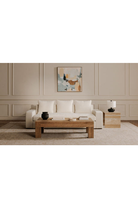 Modern European furniture - Aged Oak Coffee Table - www.oroa.com
