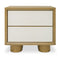 Modern European furniture - Refined Shagreen Nightstand - www.oroa.com