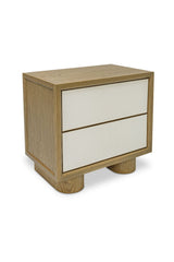 Modern European furniture - Refined Shagreen Nightstand - www.oroa.com
