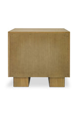 Modern European furniture - Refined Shagreen Nightstand - www.oroa.com