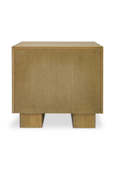 Modern European furniture - Refined Shagreen Nightstand - www.oroa.com