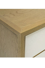 Modern European furniture - Refined Shagreen Nightstand - www.oroa.com