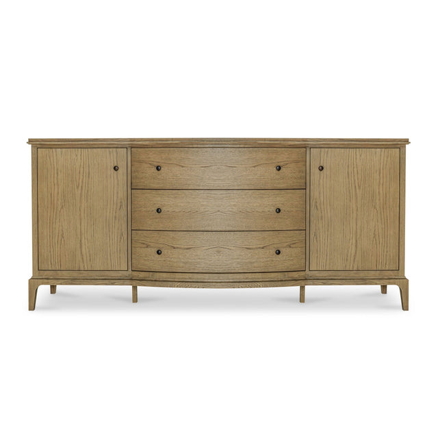 Modern European furniture - Brown Oak Sideboard - www.oroa.com