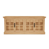 Modern European furniture - Oak 4-Door Sideboard - www.oroa.com