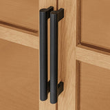 Modern European furniture - Oak 4-Door Sideboard - www.oroa.com