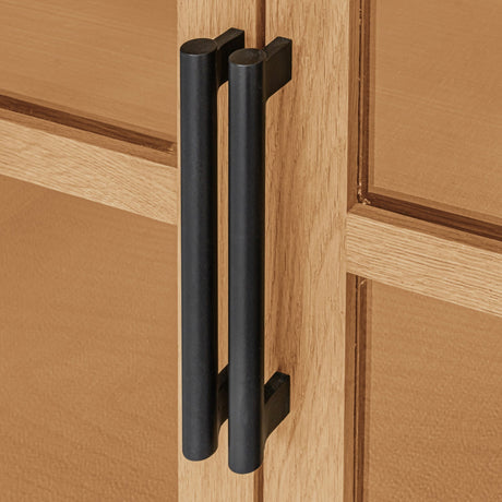 Modern European furniture - Oak 4-Door Sideboard - www.oroa.com
